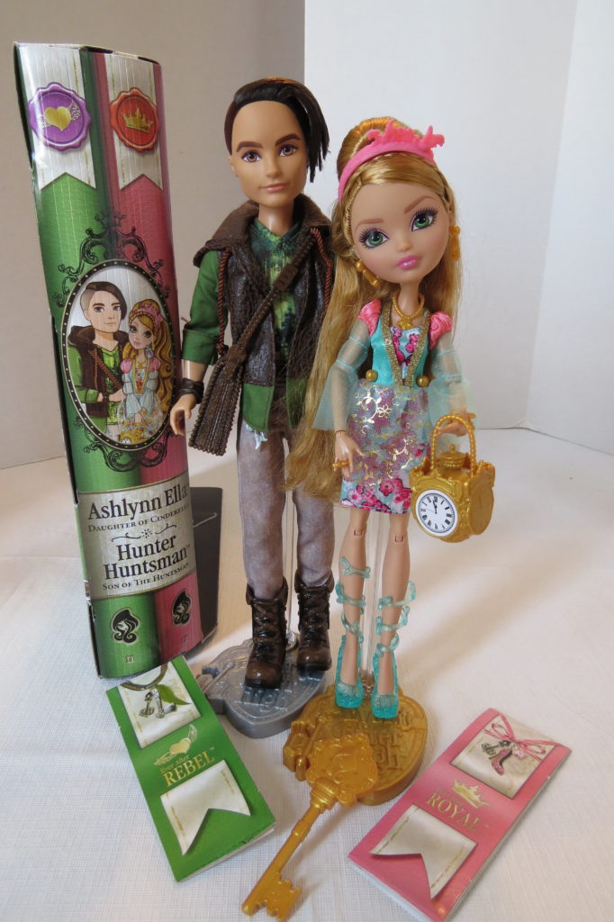 Ever After High Ashlynn Ella & Hunter Huntsman New Dolls 