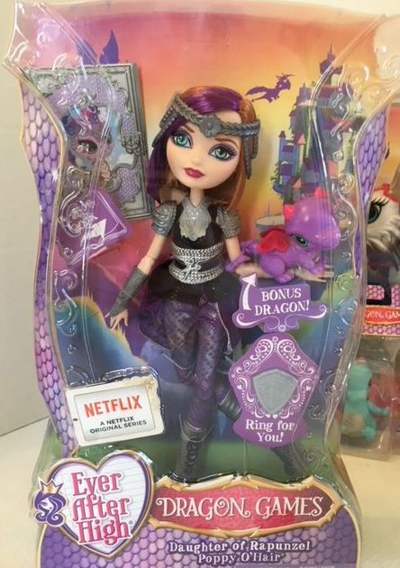  Ever After High Dragon Games Poppy OHair Doll : Toys